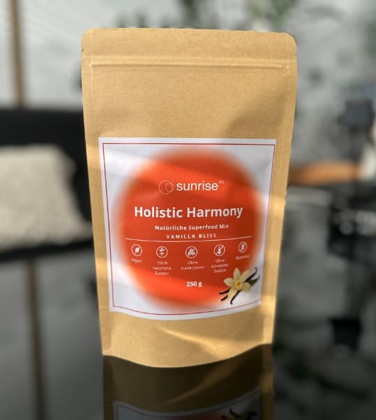 Dein täglicher Begleiter für innere Balance Holistic Harmony Vanille Superfood-Pulver